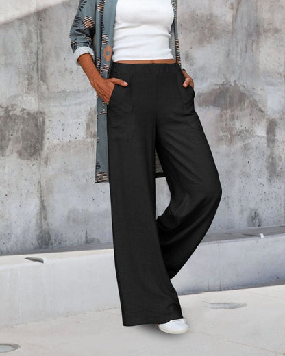 Women's soft casual wide leg pants