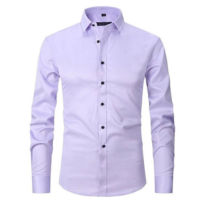 Men's Wrinkle-Free Stretch Dress Shirt