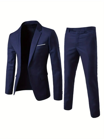 Men's Luxury Comfortable Suit - Formal Outfit for Men