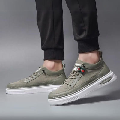 Men’s Casual Sneakers - Lace-Up - Cushioned Sole - Lightweight & Durable