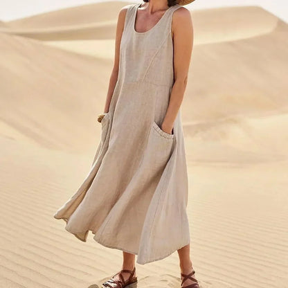 Women's Summer Dress – Short Sleeve Elegant Casual Dress