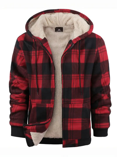Winter Warm Fleece Lined Jacket | Stylish Durable Polyester Outer Layer