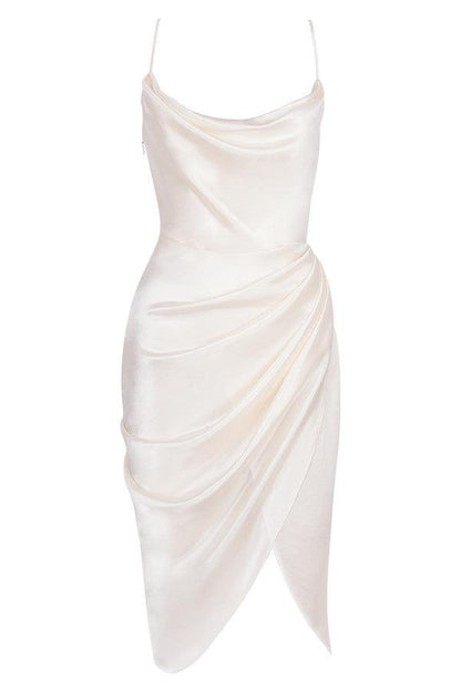 Satin Balconette Corset Maxi Dress for Women