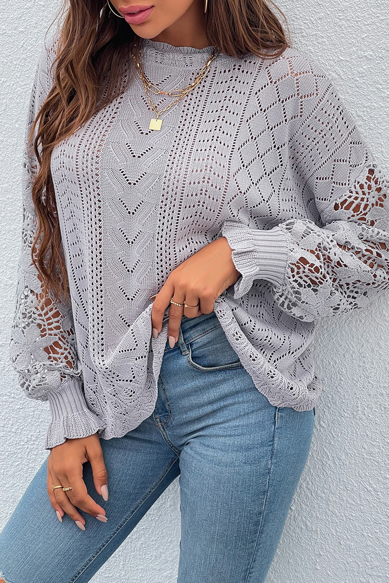 Sweater crew neck for women