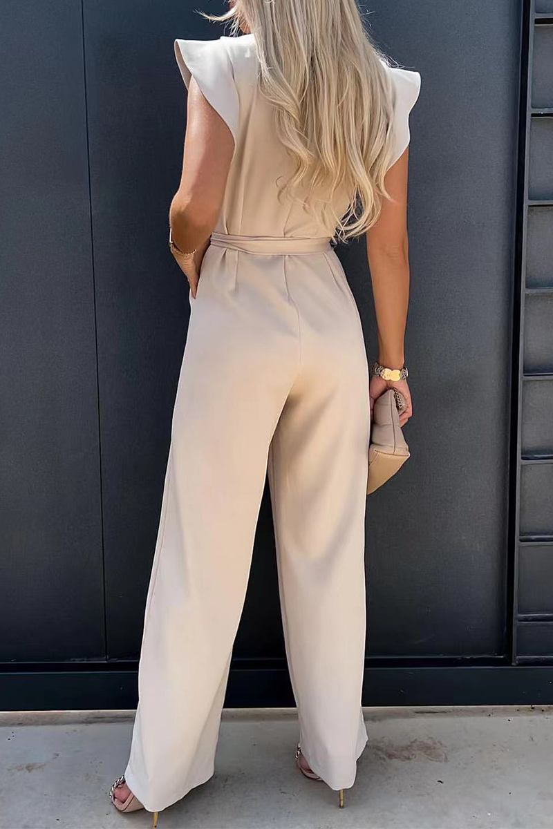 Women's jumpsuit with flared sleeve