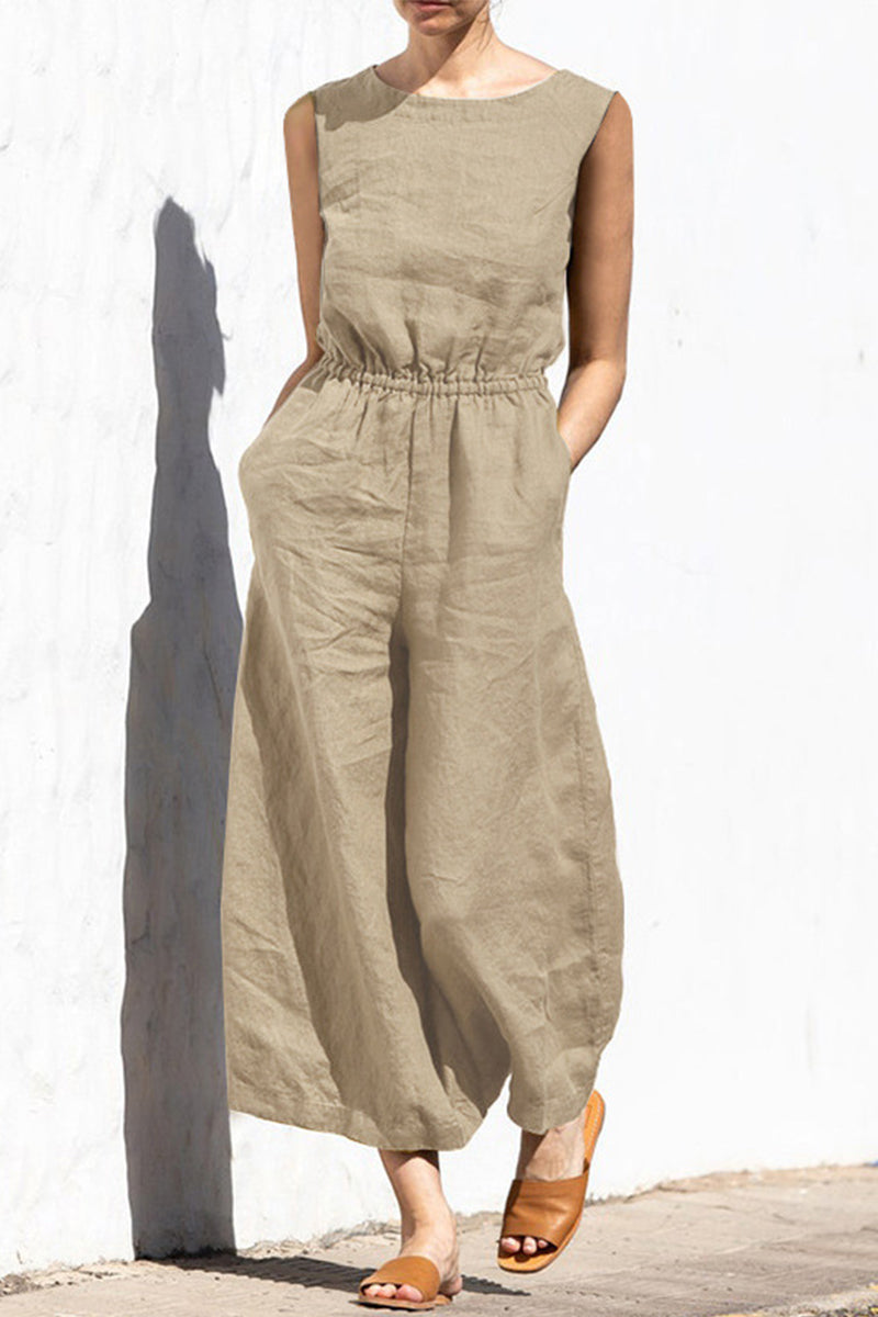 Women's casual loose jumpsuit