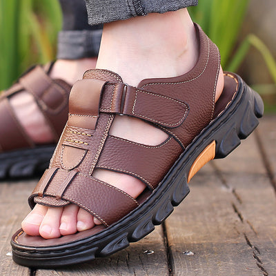 Durable adjustable sandals for men