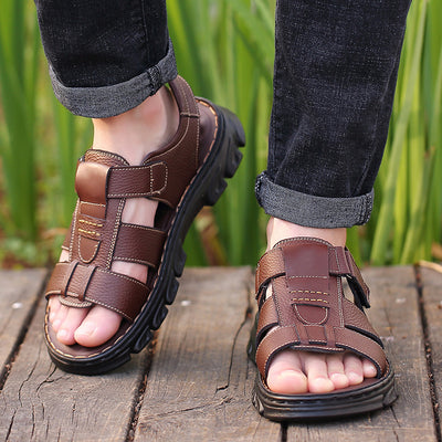 Durable adjustable sandals for men