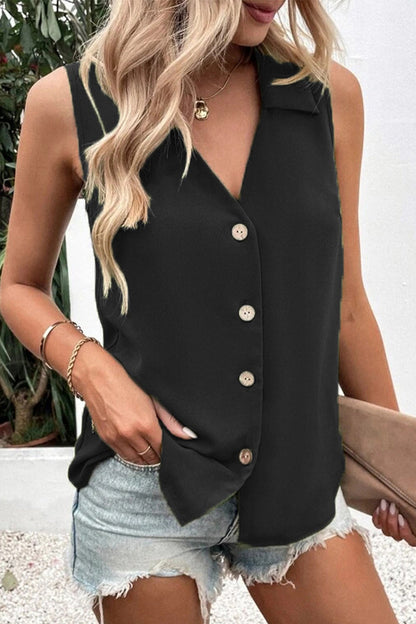 Womens Button-Down Top