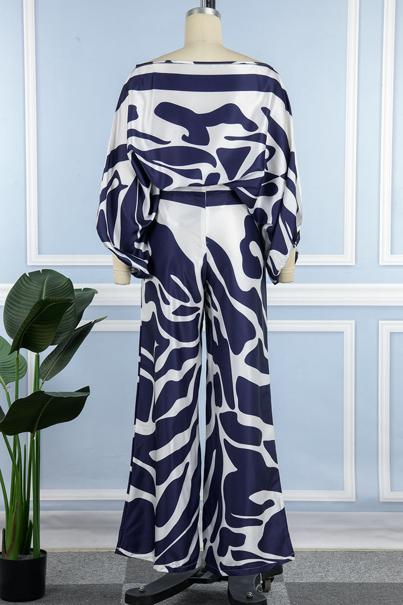 Women's Jumpsuit - Off-Shoulder - Long Sleeve - Cinched Waist - Wide-Leg Elegant Fit