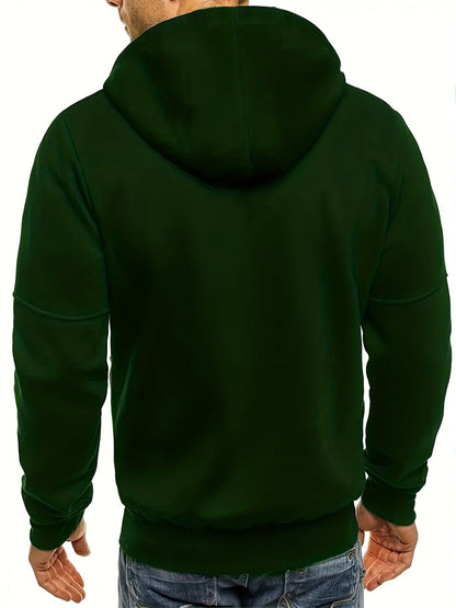 Men's casual hooded jacket