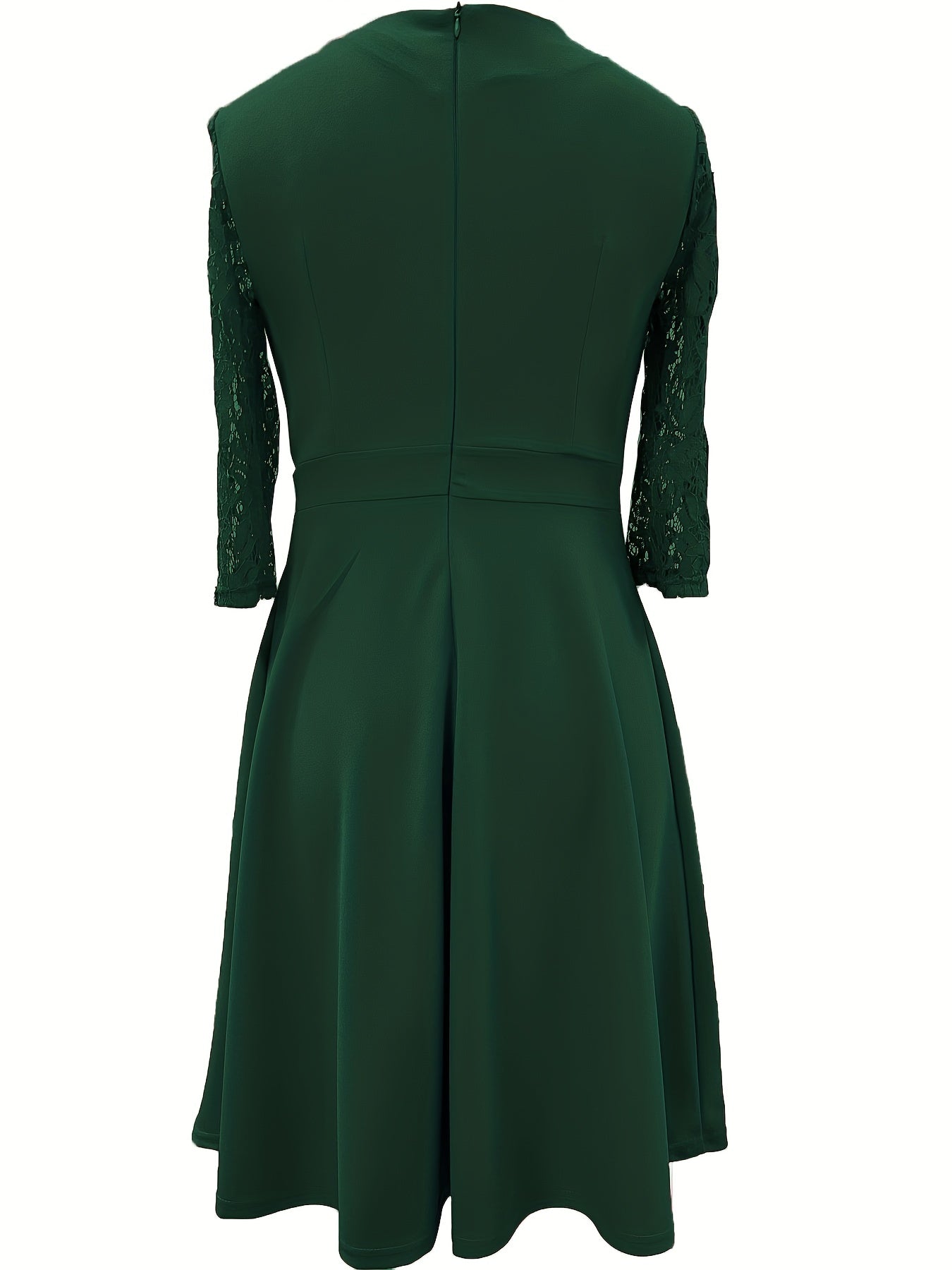 Elegant Women's Dress with Lace Detail - Perfect for Formal Occasions