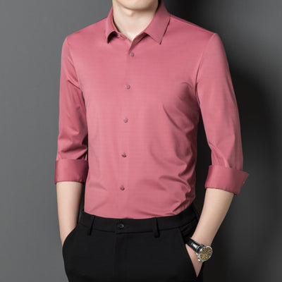 Men's Stretch Fit Elastic Shirt