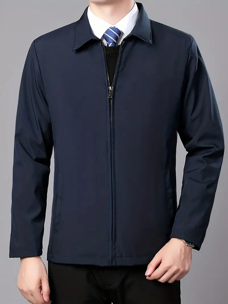 Men’s casual zipped jacket