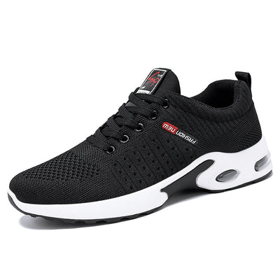 Men’s Athletic Sneakers – Breathable Mesh – Cushioned Sole – Lightweight Low Top