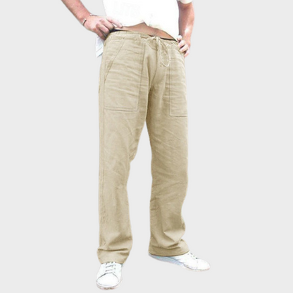 Men's Casual Pants with Drawstring