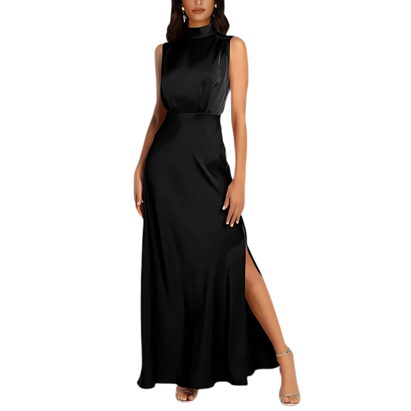 Women's Maxi Dress - Elegant Flowing Design - Formal Evening Wear