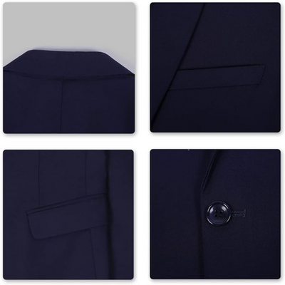 Men's Business Suit - Classic Fit - Professional Formal Wear