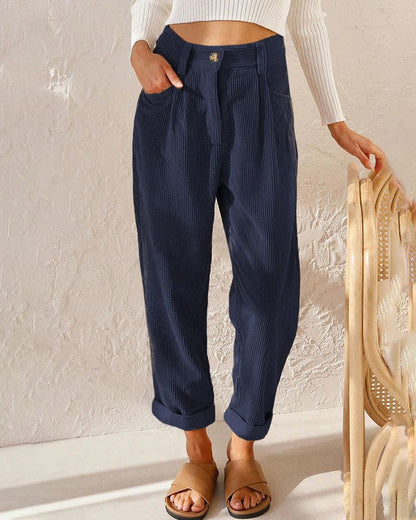 Women's corduroy pants for women