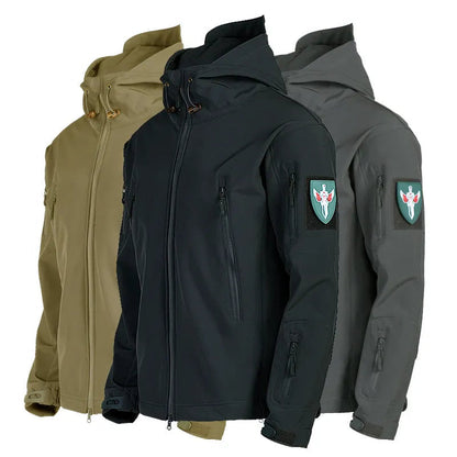 Men's tactical windbreaker jacket