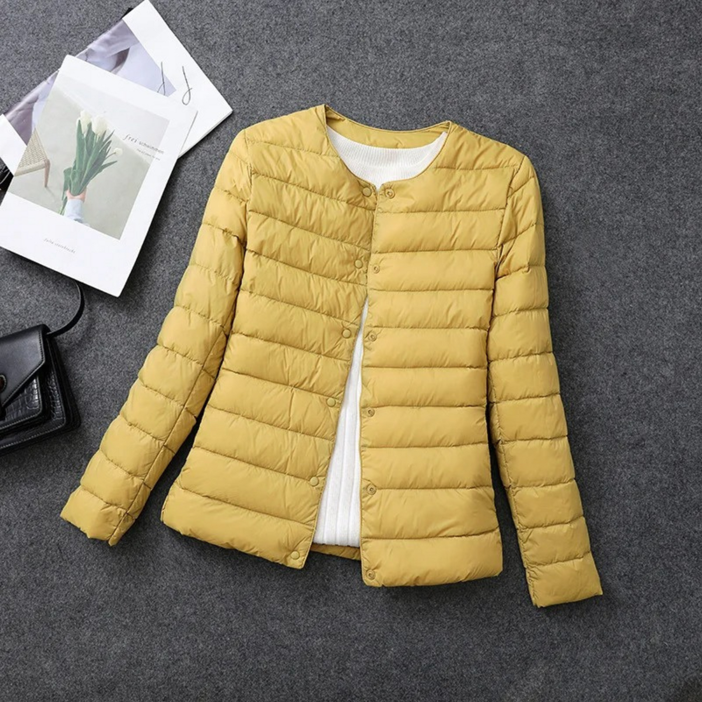 Lightweight Padded Down Jacket for Winter