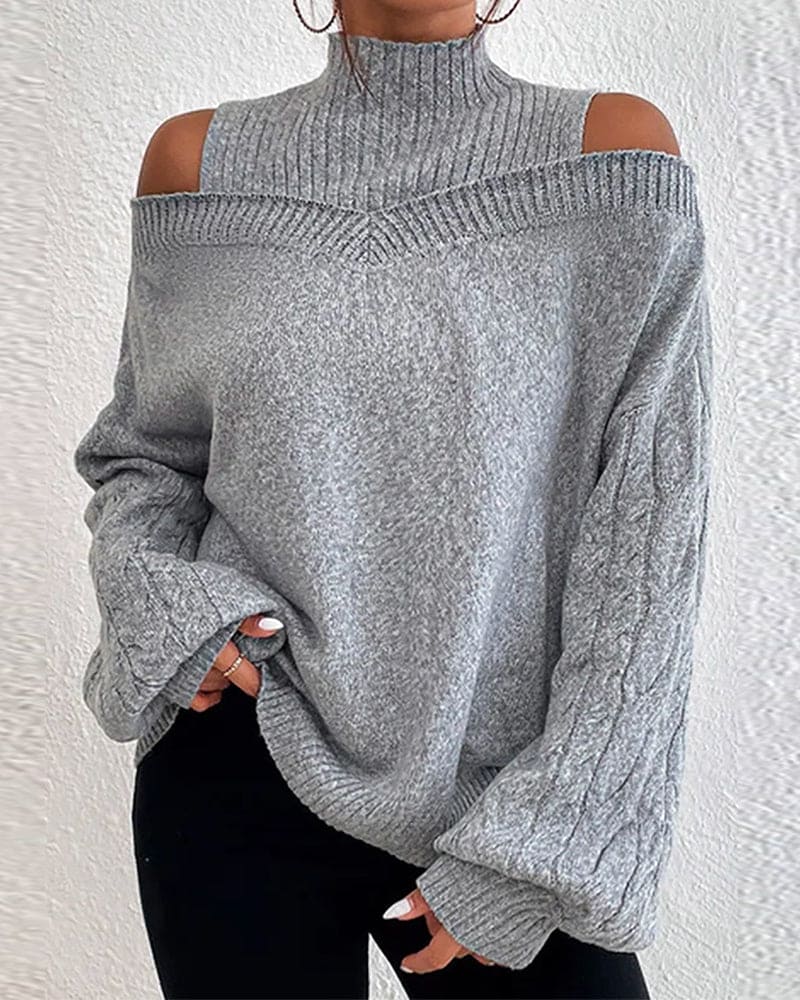 Women's casual loose sweater