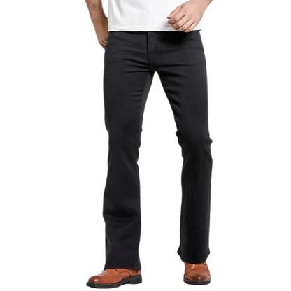 Men’s Bootcut Jeans - Stretch Denim - Five-Pocket Design - Comfortable Fit