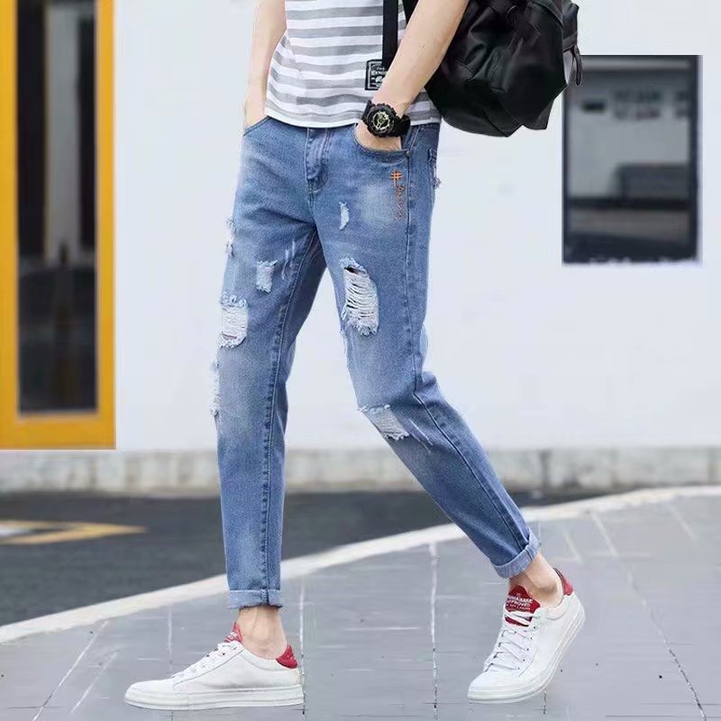 Men's stylish denim jeans