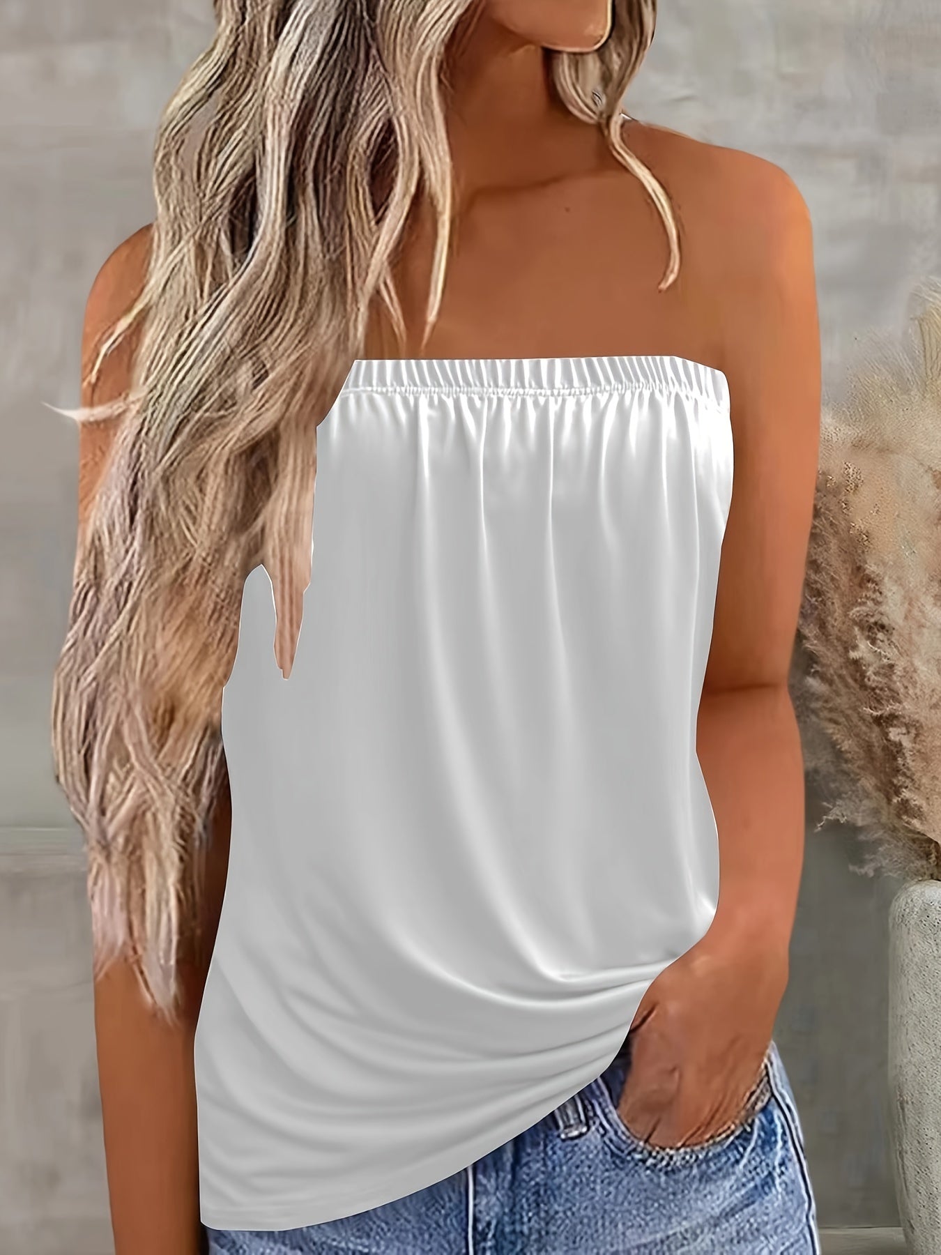 Strapless tube top for women