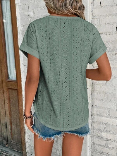 Women's Casual Cotton Short-Sleeve T-Shirt