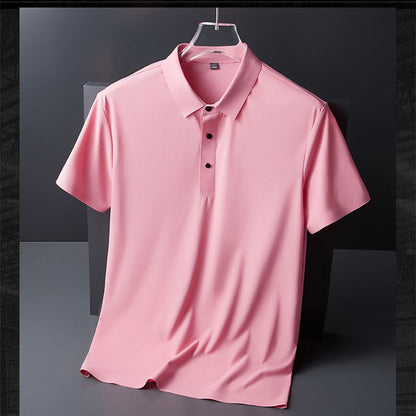 Men’s Polo Shirt – Classic Fit – Breathable Blend – Soft Touch – Button Placket