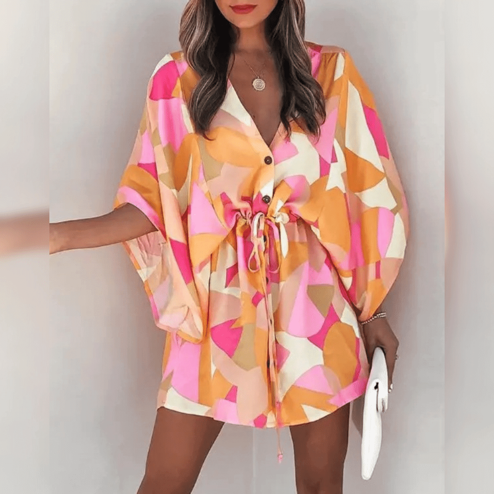 Elegant Summer Dress - Lightweight, Breathable, Sustainable Fabric for All-Day Comfort
