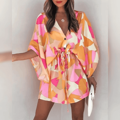 Elegant Summer Dress - Lightweight, Breathable, Sustainable Fabric for All-Day Comfort