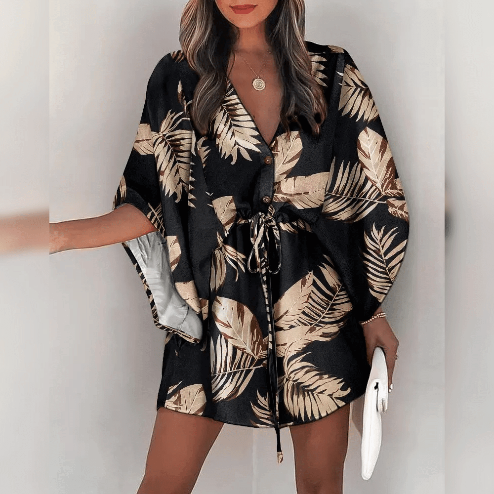 Elegant Summer Dress - Lightweight, Breathable, Sustainable Fabric for All-Day Comfort