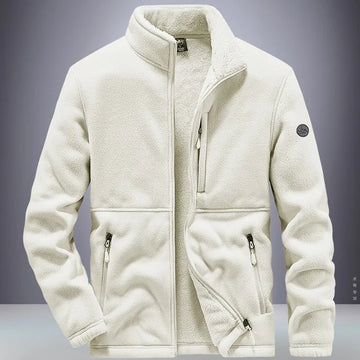 Roma – Casual fleece lange mouw jas