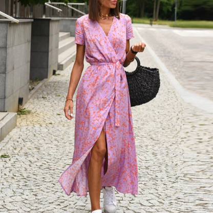 Women's Summer Dress - Elegant Printed Dress for Women