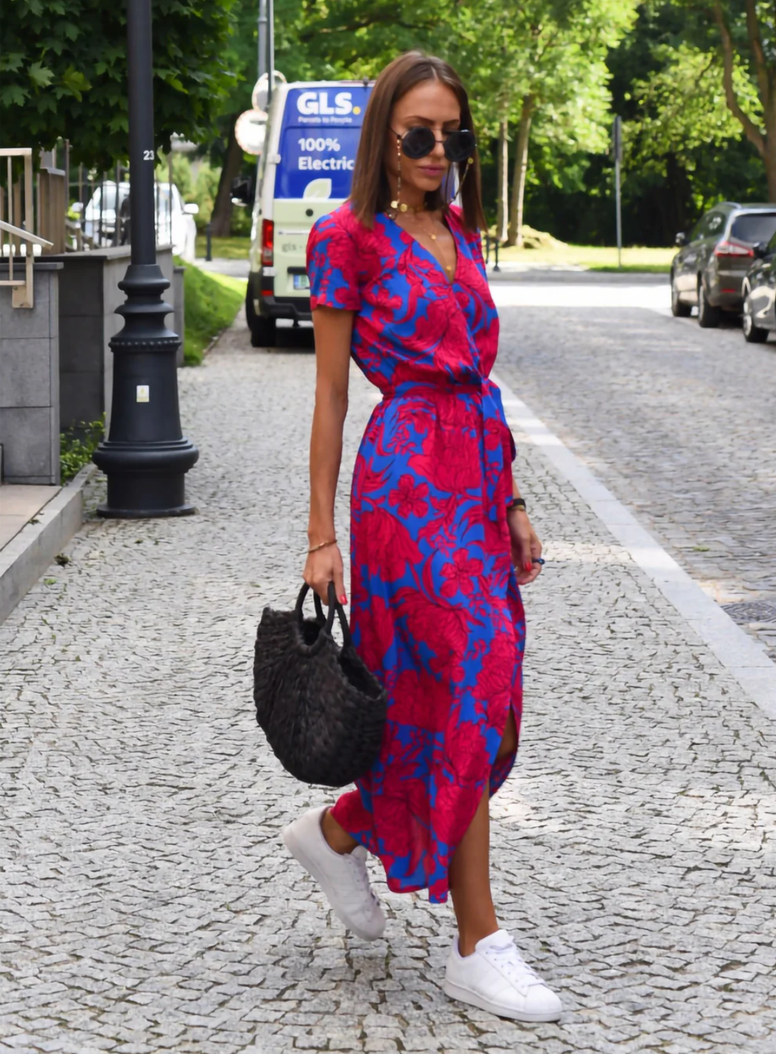 Women's Summer Dress - Elegant Printed Dress for Women