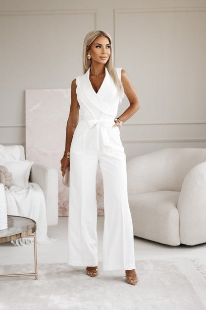 Women's Elegant Wide-Leg Jumpsuit