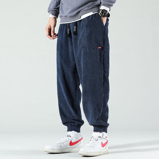 Men's Loose Corduroy Pants