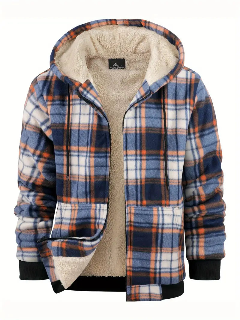 Winter Warm Fleece Lined Jacket | Stylish Durable Polyester Outer Layer