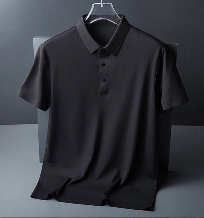Men’s Polo Shirt – Classic Fit – Breathable Blend – Soft Touch – Button Placket