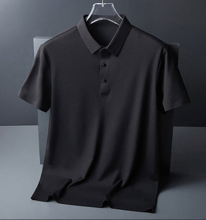 Men’s Polo Shirt – Classic Fit – Breathable Blend – Soft Touch – Button Placket