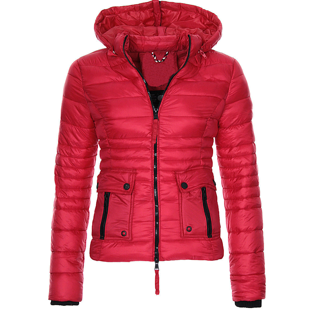 Women's winter jacket with hood