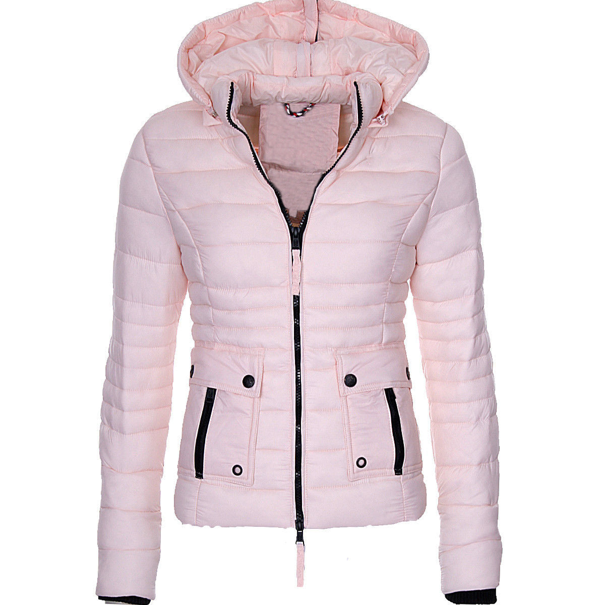 Women's winter jacket with hood