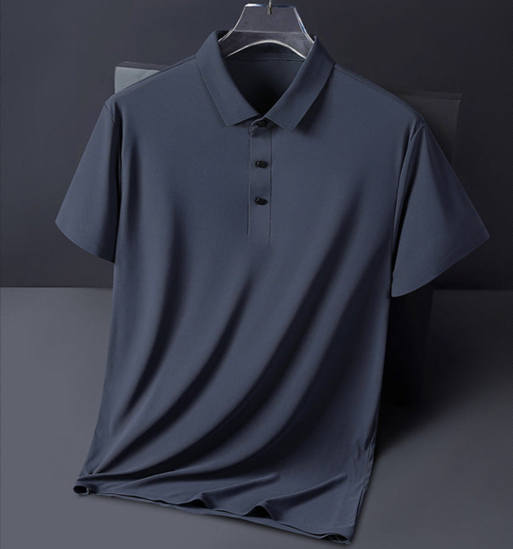 Men’s Polo Shirt – Classic Fit – Breathable Blend – Soft Touch – Button Placket