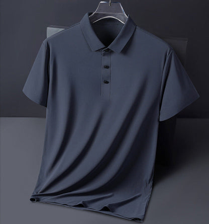 Men’s Polo Shirt – Classic Fit – Breathable Blend – Soft Touch – Button Placket