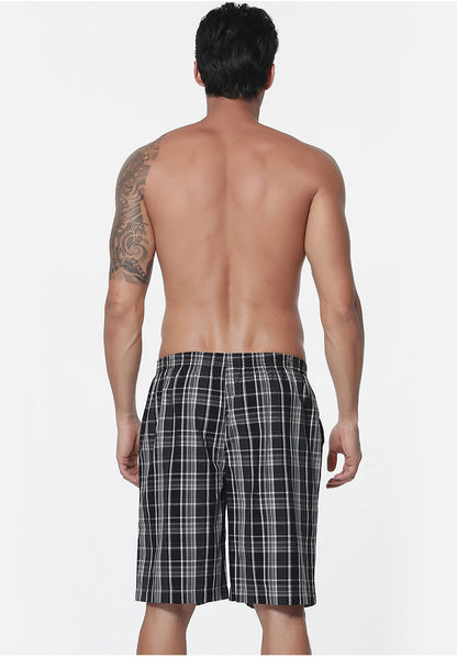 Men's Plaid Shorts - Loose Fit - Trendy Style - Comfortable Wear