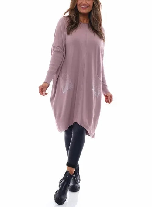 Elegant Women's Summer Dress with V-Neck – Lightweight Casual Dress
