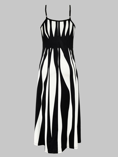 Women’s Maxi Dress – Sleeveless V-Neck – Relaxed Fit – Lightweight Casual Wear