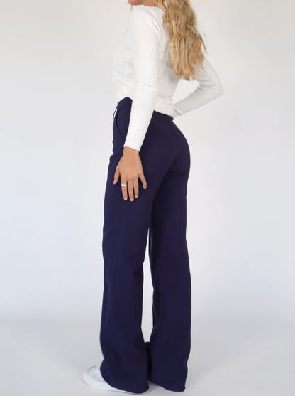 Stylish women's wide leg trousers